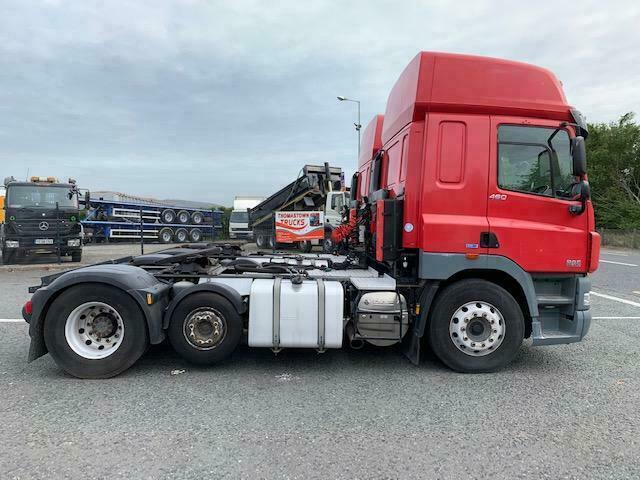 2013 DAF CF85.460 6X2 SPACECAB SMALL WHEEL MID LIFT AXLE T/UNIT