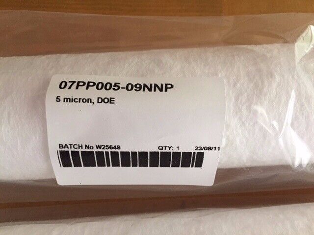 Water filter cartridge, 10 inch 5 micron, factory sealed & unopened x 4