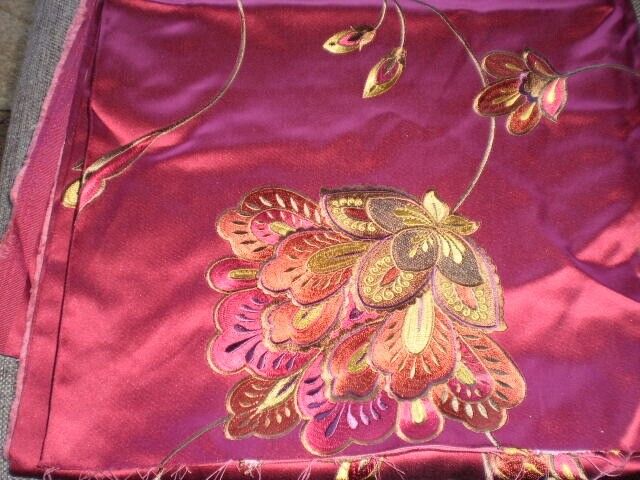 Fabric  Good Quality  Fabric  Red Burgundy  Colour New 