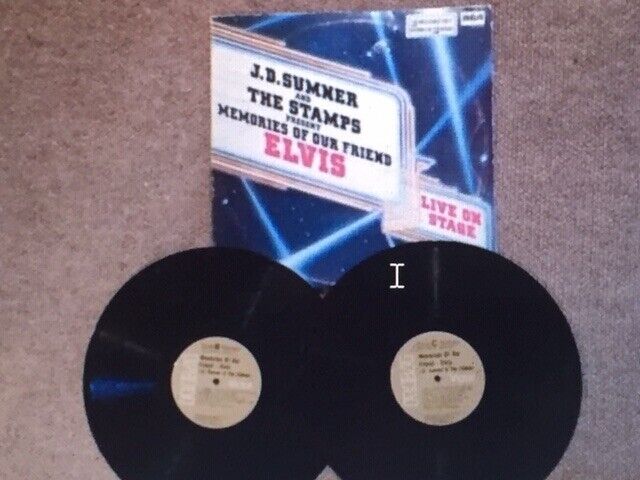 image for RARE: J.D Sumner and the Stamps - Memories of Our Friend Elvis 12&quot; Record **EX**