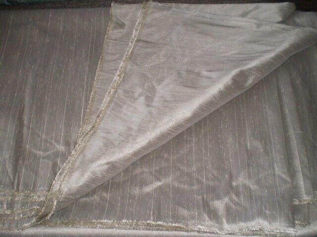 Fabric  Good Quality  Fabric  Silver  Colour New 
