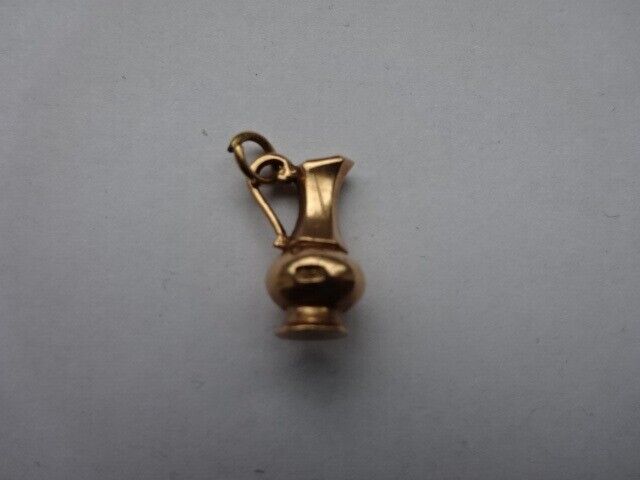 image for Silver wine jug charm