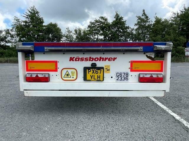 2018 KASSBOHRER 13.6M FLATBED TRAILER