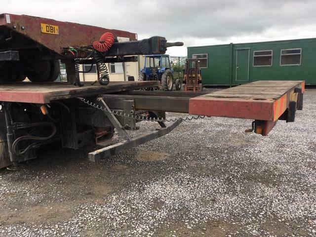 2007 SCANIA R380 8X4 SLEEPERCAB HIAB FLATBED COUPLED WITH 20FT TRAILER