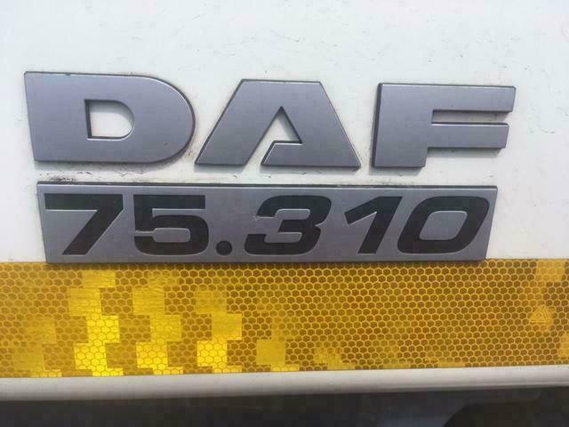 2012 DAF CF75-310 6X2 WITH 32FT PPS CHEESEWEDGE BODY
