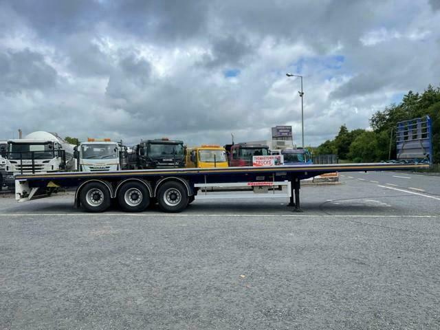 2018 KASSBOHRER 13.6M FLATBED TRAILER