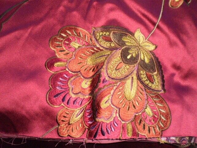 Fabric  Good Quality  Fabric  Red Burgundy  Colour New 