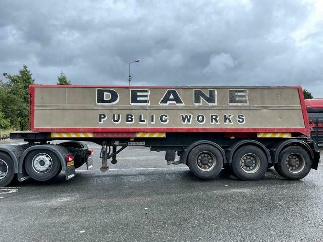 2005 DENNISON SLIDER TIPPING TRAILER