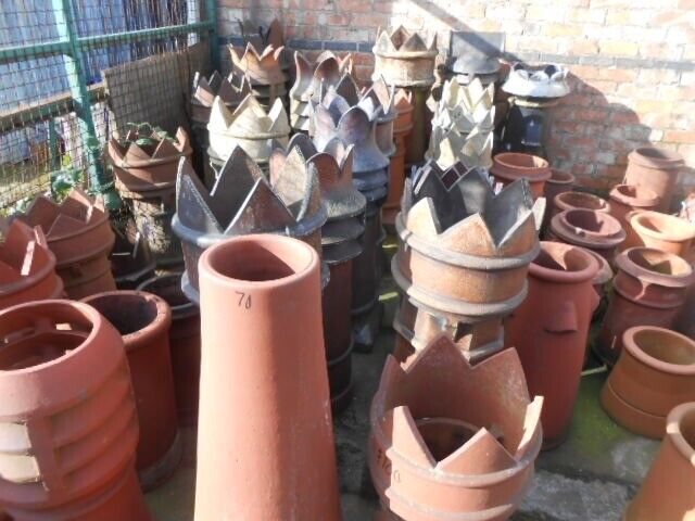 Roof finals Reclaimed finals Ridges Roof Ridge chimney pots etc 