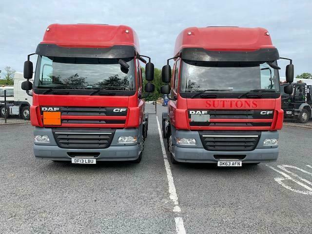 2013 DAF CF85.460 6X2 SPACECAB SMALL WHEEL MID LIFT AXLE T/UNIT