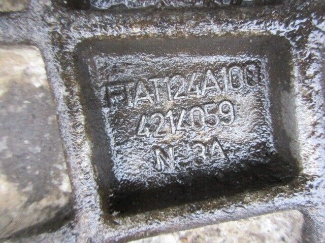 Gearbox for Fiat 124 Coupè and Spider 