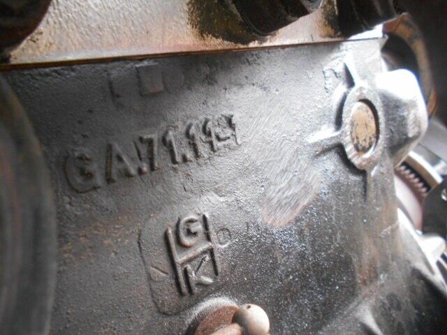 Borg Ward Isabella engine and gearbox