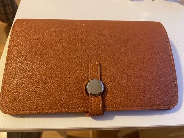 image for FAUX LEATHER BAG AND PURSE SET