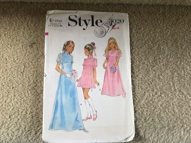 image for Vintage bridesmaid pattern