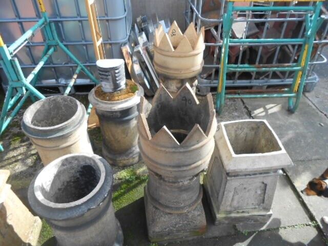 Roof finals Reclaimed finals Ridges Roof Ridge chimney pots etc 
