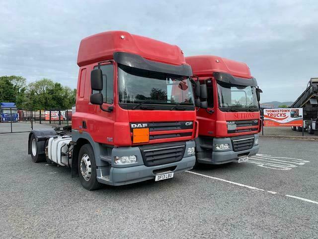 2013 DAF CF85.460 6X2 SPACECAB SMALL WHEEL MID LIFT AXLE T/UNIT