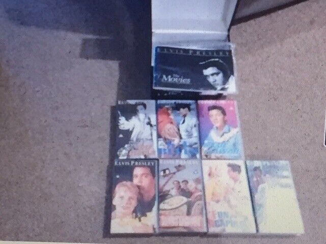 image for RARE: 'Elvis Presley The Movies' VHS x7 Boxset **EX**