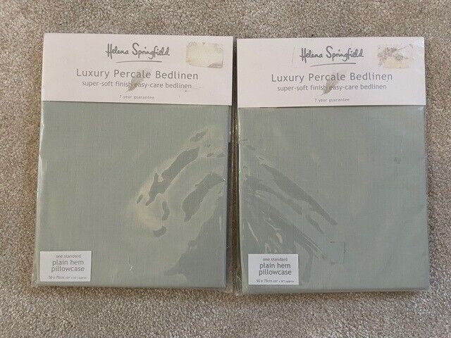 image for 2 NEW HELENA SPRINGFIELD PILLOW CASES 
