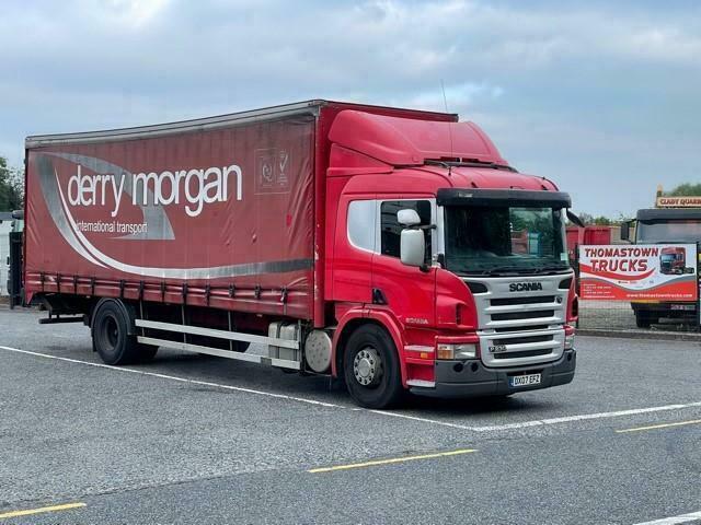 2007 Scania P230 SLEEPER CAB WITH 27FT CURTAINSIDE BODY