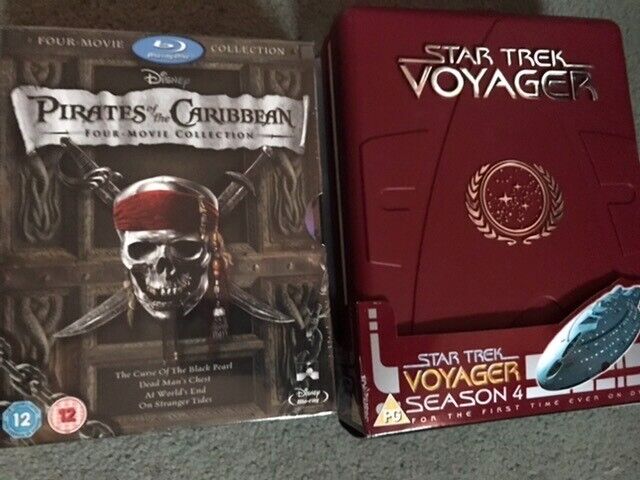 image for  Pirates of the Caribbean 1-4, Blu-ray £4 sealed new.