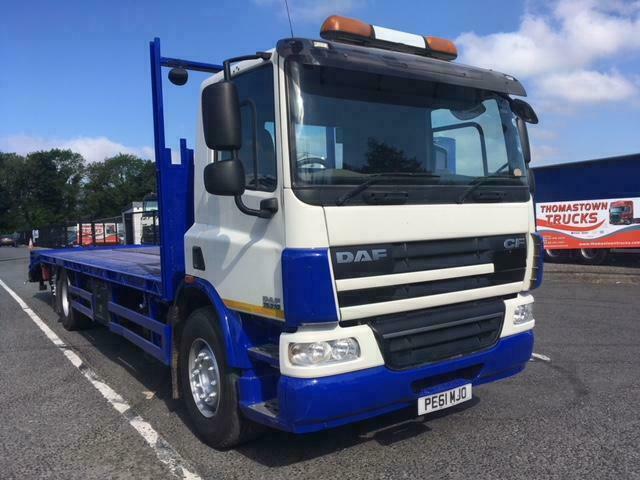 2012 DAF CF75-310 6X2 WITH 32FT PPS CHEESEWEDGE BODY