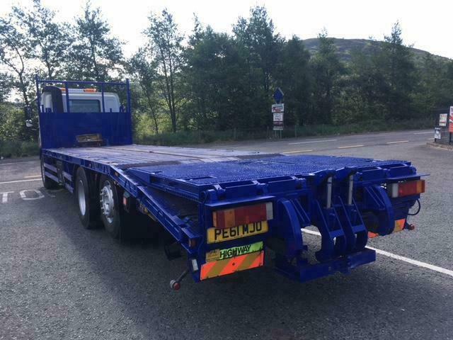 2012 DAF CF75-310 6X2 WITH 32FT PPS CHEESEWEDGE BODY