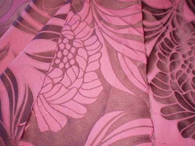 Fabric  Good Quality  Fabric  Burgundy  Colour New 
