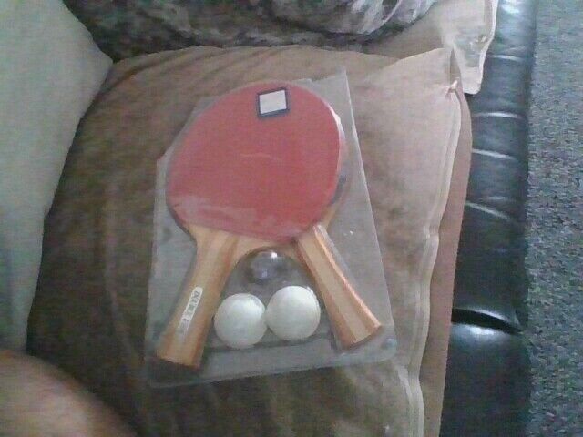image for table tennis bats and balls 