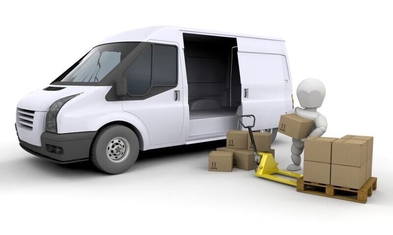 Courier Services, Student Moves, Local Deliveries & Man With Van, Van Hire (VISA MASTERCARD AMEX)