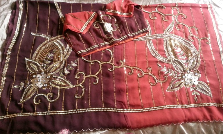 Two Tone gorgeous Saree