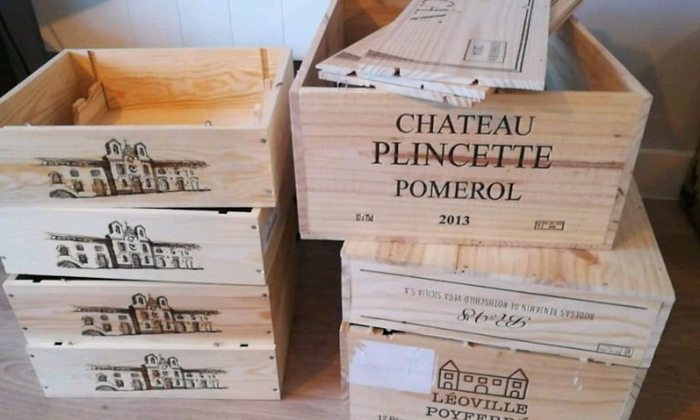 image for Wine boxes/crates Perfect Conditions