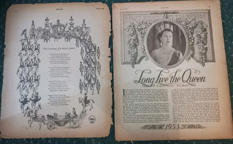 Original Coronation edition Radio T