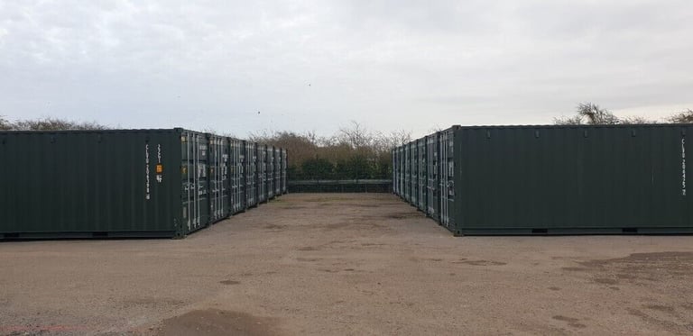 5ft,8ft,10ft & 20ft Container Storage - Self Storage - Cheap Storage - Secure Storage -  CB244RB