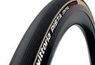 Pair Track bike Velodrome tyres 700c x 23mm Vittoria Pista control new black tan