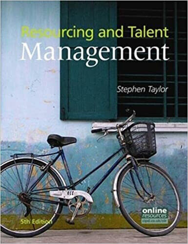 Resourcing and Talent Management - 5th Edition - Stephen Taylor - Paperback