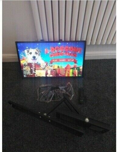 32" DIGIHOME LED TV HD BUILT IN DVD FREEVIEW HDMI USB BLACK SET WITH WALL BRACKET JOB LOT