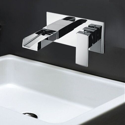 image for Basin Mixer Tap - wall mounted Waterfall tap - BRAND NEW