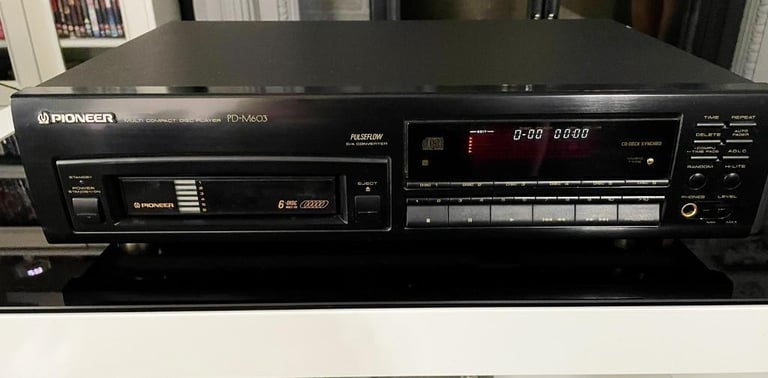 image for Pioneer cd 6 disc multi cartridge 