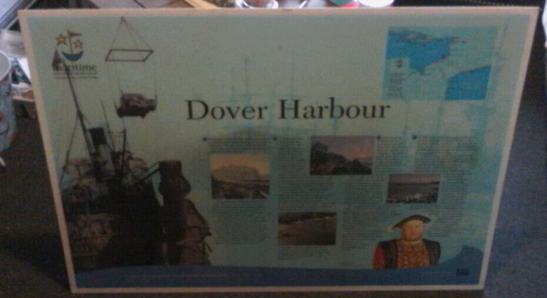 image for LARGE DOVER HARBOUR  SIGN