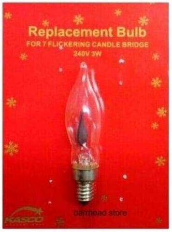 E10 flickering best sale candle bulbs