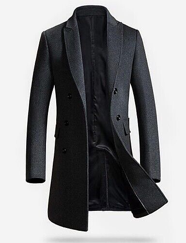 image for *NEGOTIABLE*PRICE NEW Men's Winter Long Coat,Solid Colored Fantastic