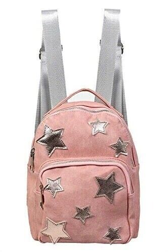 NEW Backpack Star Detail Faux Leather Backpack