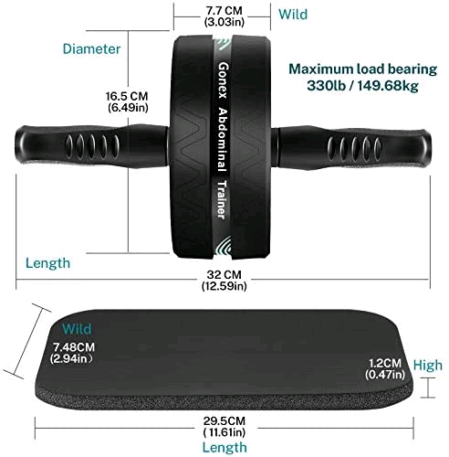 Gonex Ab Roller for Abs Workout, Ab Roller Wheel for Core Workout