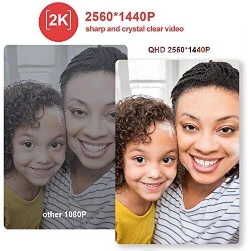 Webcam with Microphone HD Web Camera 1080P