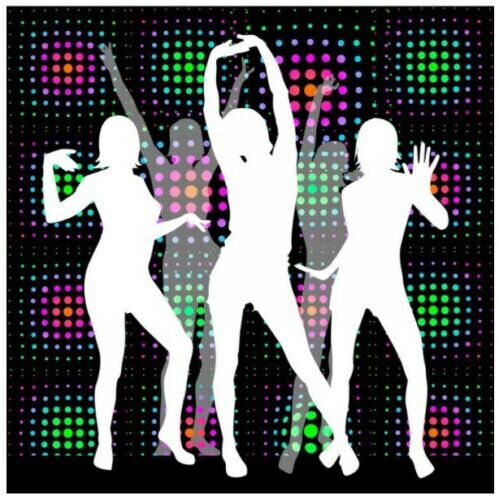 LED CANVAS PRINT TAJ MAHAL DISCO BALL DISCO FEVER EARTH FROM SPACE 50cm x 50cm