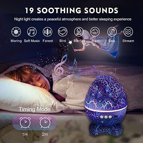 Galaxy Projector Star Night Light