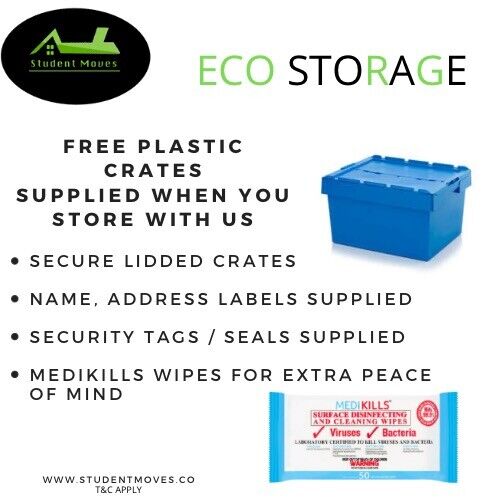 image for PACKING SERVICE, STUDENT STORAGE, OFFICE STORAGE, ECO STORAGE, CRATES, VISA, MASTERCARD, AMEX, BACS 