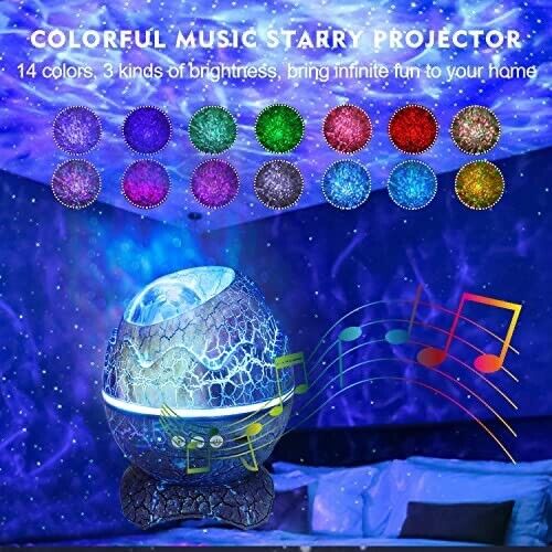 Galaxy Projector Star Night Light