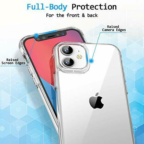 PROTECTIVE CASE COMPATIBLE WITH IPHONE 12 MINI 5.4 INCH 2020 LIGHTWEIGHT SLIM.**