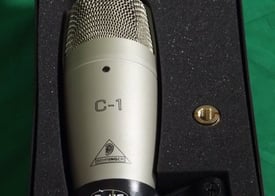 Behringer c1 condenser microphone 